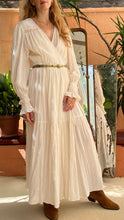 Load image into Gallery viewer, JULIA WRAP DRESS WITH LACES