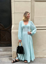 Load image into Gallery viewer, TURQUOISE ANDROMEDA DRESS