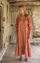 Load image into Gallery viewer, Off the Shoulder Maxi Dress