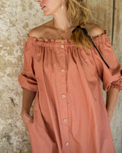 Load image into Gallery viewer, Off the Shoulder Maxi Dress