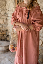 Load image into Gallery viewer, Off the Shoulder Maxi Dress