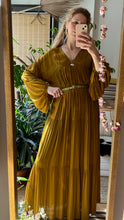 Load image into Gallery viewer, GODDESS GOLDEN OLIVE DRESS
