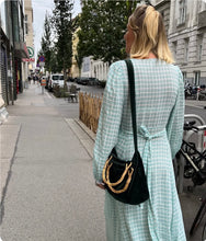 Load image into Gallery viewer, TURQUOISE ANDROMEDA DRESS
