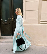 Load image into Gallery viewer, TURQUOISE ANDROMEDA DRESS
