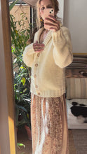 Load and play video in Gallery viewer, CREMY WOOL CARDIGAN
