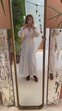 Load and play video in Gallery viewer, JULIA WRAP DRESS WITH LACES
