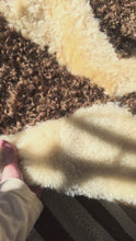 Load and play video in Gallery viewer, PATCHWORK SHEEPSKIN VEST
